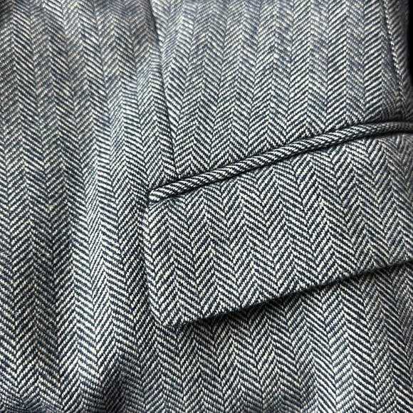 New Herringbone wool-blend schoolboy‎ blazer - Picture 8 of 8